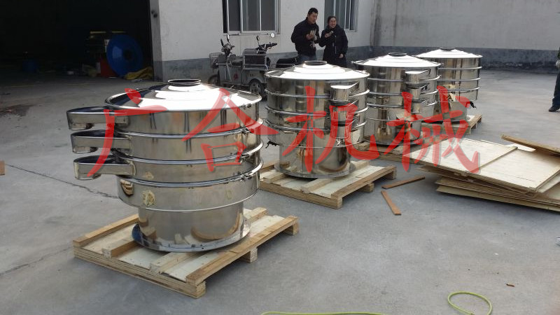 俄羅斯出口全不銹鋼振動篩準備發(fā)貨！